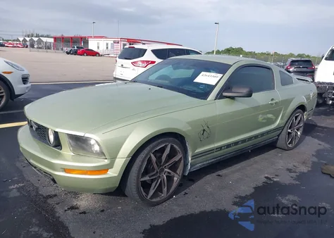 2005 Ford Mustang V6 Deluxe/V6 Premium from USA, damaged, VIN 1ZVFT80N255140487